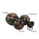 Raku Copper Double Paw Urn