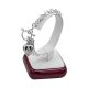 Charm Bracelet with CZ Stone