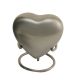 GRECIAN PEWTER HEART 
