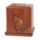 MAHOGANY PRAYING HANDS