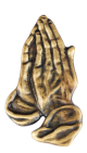 PRAYING HANDS APPLIQUE
