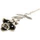 PEWTER ROSE KEEPSAKE
