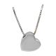 Sideways Heart Necklace
