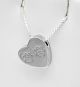 Sideways Heart Pendant